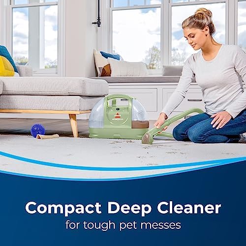 BISSELL Little Green Portable Carpet Cleaner for Carpet & Upholstery, Car/Auto Detailer with Stain Brush Tool and 15 ft Cord, 1400J