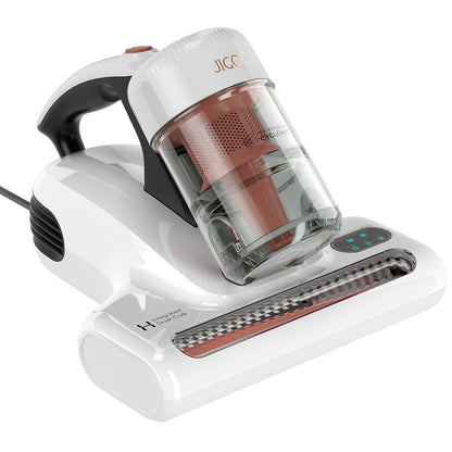 J200 Dust Mite Mattresses Vacuum Cleaners, with Integrated Dual Cups, 13KPa Suction, UV Light, 60℃ Hot Air, LED Display